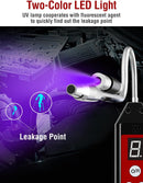 WJL-6000PRO Refrigerant Leak Detector, Freon Leak Detector with UV & LED Light, Car AC Leak Detector Kit for HVAC & Auto, 0.14 oz/yr Sensitivity for R134a R22 R410A CFC Automotive Gas Finder