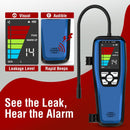 Refrigerant Leak Detector, Aprvtio ALD-100 2-in-1 A2L A1 Freon Leak Detector with TFT Screen, 3 Sensitivity Modes & 2 Alarm Types, Air Conditioning Detector HVAC for R134a R410A R32 R454B R290