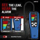 Aprvtio ALD-200 AC Refrigerant Leak Detector,Rechargeable HVAC Leak Detection Kit for R32 R454B