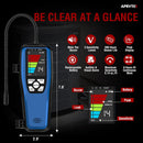 Aprvtio ALD-200 AC Refrigerant Leak Detector,Rechargeable HVAC Leak Detection Kit for R32 R454B