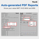 ThermElc TE-02 Temperature Recorder Reusable with Auto PDF Report -30°C ~+60°C