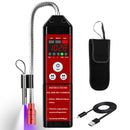 Refrigerant Leak Detector, Aprvtio WJL-6000PRO Refrigerant Gas Leak Detector with Dual Detection Modes PPM &%LEL, AC Freon Leak Detector Kit for Auto AC Repair, R134a R12 R22 R410A CFCs HCFCs HFCs HFOs HCs