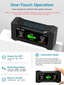 Carefor Upgraded CF-20 Professional Air Quality Monitor 10-in-1, Accurate CO2 & PM2.5 Sensor, Smart AQI Alerts Rechargeable Indoor Air pollotion Detector for Office & Commercial Spaces