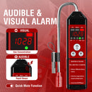 Refrigerant Leak Detector, Aprvtio WJL-6000PRO Combine PPM Freon & Combustible Gas Leak Detector with Loud Alarm, 1800mAh Rechargeable Battery for R32 R454B R410A Propane Methane