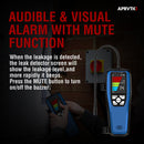 Aprvtio ALD-200 HP Heat Pump Refrigerant Leak Detector, Rechargeable 3000mAh Battery