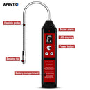 Aprvtio WJL-6000 PRO, Refrigerant Gas Leak Detector with LCD and 5 Sensitivity Levels