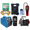 Aprvtio AHTS-100PRO Li HVAC Diagnostic Tool Kit with Digital Manifold, K-type Thermometer, ALD-200 Refrigerant Leak Detector, Recovery Machine, Dual Stage 6 CFM Vacuum Pump, Refrigerant Scale with Bubble Level