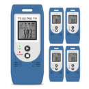ThermElc TE-02 Pro TH Temperature Humidity Data Logger Auto-Generated PDF/CSV Report