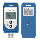 ThermElc  TE-02 PRO 10PCS Waterproof Temperature Data Logger with PDF&CSV Reports Easy-use