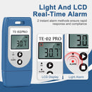 ThermElc  TE-02 PRO 10PCS Waterproof Temperature Data Logger with PDF&CSV Reports Easy-use