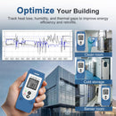 ThermElc TE-02 Pro TH Temperature Humidity Data Logger Auto-Generated PDF/CSV Report