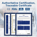 ThermElc  TE-02 PRO 10PCS Waterproof Temperature Data Logger with PDF&CSV Reports Easy-use