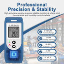 ThermElc TE-02 Pro TH Temperature Humidity Data Logger Auto-Generated PDF/CSV Report
