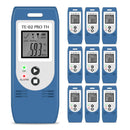 ThermElc TE-02 Pro TH Temperature Humidity Data Logger Auto-Generated PDF/CSV Report