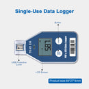 ThermElc TE-01 EH Cold Chain Temperature Humidity Data Logger with LCD Display