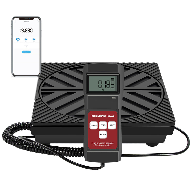 Aprvtio ACS-100SB Wireless Refrigerant Scale with High Accuracy