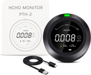 Carefor CF-2 Indoor Air Quality Monitor, for HCHO AQI,TVOC,Temperature, and Humidity