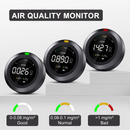 Carefor CF-2 Indoor Air Quality Monitor, for HCHO AQI,TVOC,Temperature, and Humidity