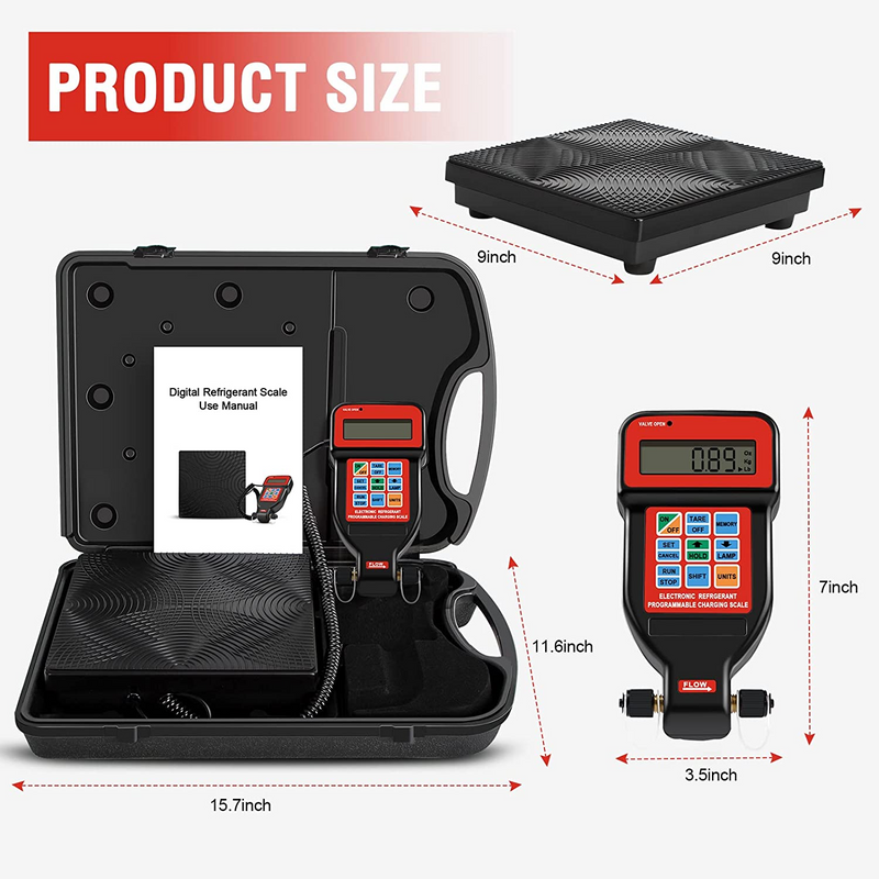 ThermELc ACS100SO Refrigerant Scale with Handle and Bluetooth for Sale