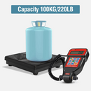 Aprvtio ACS-100SO Refrigerant Scales with Charging Valve