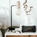 Carefor CF-20 Indoor Air Quality Monitor for CO2, PM2.5, PM10, TVOC, HCHO, AQI, Temp, Humidity